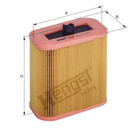 Hengst Air Filter, E134L E134L